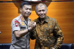 Tingkatkan Sinergitas, Kapolri Temui Pimpinan KPK