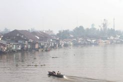 Kota Banjarmasin Kembali Terpapar Kabut Asap
