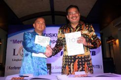 LSI Denny JA Jalin Kerja Sama dengan PT Lapi ITB