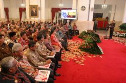 Presiden Jokowi Serahkan DIPA dan Daftar Alokasi Transfer ke Daerah