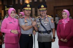 Kapolri Lantik Sejumlah Pejabat Tinggi Polri