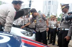 Kakorlantas Polri Cek Kendaraan Anggota Jelang Natal dan Tahun Baru