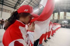 Pengukuhan Tim Indonesia Sea Games XXX 2019 Filipina