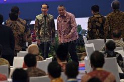 Presiden Jokowi Hadiri Pertemuan Tahunan BI