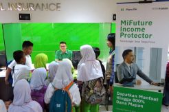 50 Pelajar SD Junika Depok Ikuti Literasi Keuangan Manulife