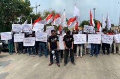 Sejumlah Buruh Pelabuhan Desak Pembebasan Rio Wijaya