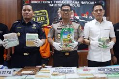 Polisi Amankan Sabu 37 Kg dari Jaringan Malaysia-Medan-Jakarta