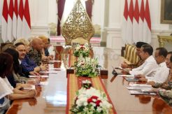 Presiden Jokowi Terima Delegasi Aksi Stop TBC Dunia