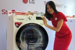 LG Luncurkan Mesin Cuci Berteknologi Kecerdasan Buatan