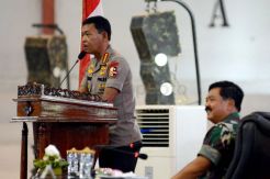 Panglima TNI dan Kapolri Kunjungi Kodam V/Brawijaya