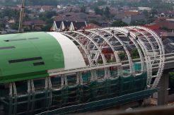 Pembangunan Stasiun LRT Cikunir