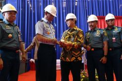 PT PAL Lakukan Keel Laying Kapal Cepat Rudal Kelima dan Keenam TNI AL