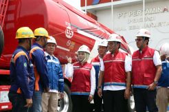 Menteri ESDM Tinjau Terminal BBM Plumpang