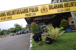 Polres Salatiga Gelar Simulasi Penanganan Teror Bom