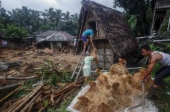 Desa Adat Urug Porak-poranda Diterjang Banjir Bandang
