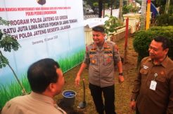 Polda Jawa Tengah Tanam 32.000 Pohon