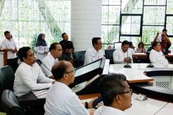 Mendes PDT Teleconference dengan Balai Latihan Masyarakat dan Desa