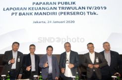 Bank Mandiri Cetak Laba Bersih Rp27,5 Triliun di Triwulan IV-2019
