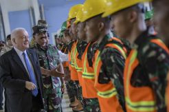 Panglima TNI Lepas Satgas Penanganan Kebakaran Hutan di Australia