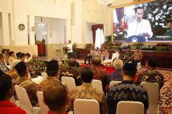 Presiden Jokowi Pimpin Rakornas Pengendalian Karhutla