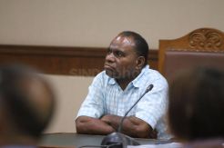 Sidang Lanjutan Korupsi Proyek Jalan di Papua