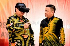 Menteri Airlangga Hartarto Resmikan Program Baru Ubaya