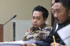 Sesmenpora Bersaksi Untuk Miftahul Ulum Terkait Kasus Dana Hibah KONI