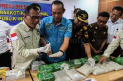 BNN Gagalkan Penyelundupan Ekstasi dan Sabu dari Malaysia