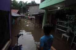 Kawasan Kemang Utara Jakarta Terendam Banjir