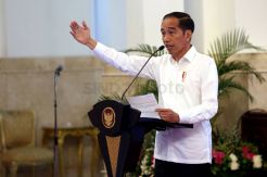 Presiden Jokowi Buka Raker Kementerian Perdagangan