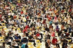 Ribuan Peserta Ikuti Seleksi Calon Anggota PPS KPU Surabaya