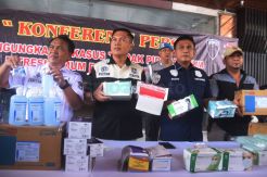 Polda Jateng Tangkap Penimbun Masker di Semarang
