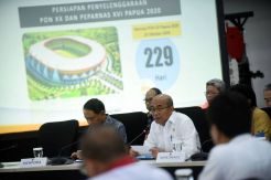 Menko PMK Pimpin Rakor Penyelenggaraan PON