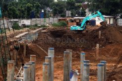 Pembangunan Proyek Pasar Senen Blok I dan II