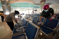 TNI-Polri Bersih-Bersih Terminal Gapura Surya Nusantara Perak Surabaya