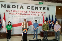 Tokopedia, OVO dan Grab Bantu Perangi Covid-19 di Indonesia