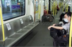 LRT di Kuala Lumpur Terapkan Social Distancing