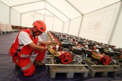 Hadapi Corona, PMI Bangun Gudang Logistik Tambahan