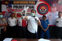Polres Tegal Ringkus Penipu Rekrutmen Anggota Polri