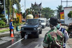 Pemkot Padang Perketat Pintu Masuk Kota