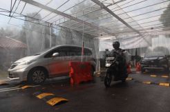 Tenda Sterilisasi Untuk Kendaraan Bermotor