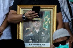 Pemakaman Wakil Jaksa Agung Arminsyah di TPU Pedongkelan
