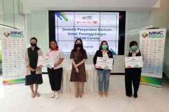 MNC Peduli Terima Bantuan Penanggulangan Wabah Corona