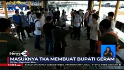 Kedatangan Puluhan TKA Asal China di Bintan Ditolak Warga