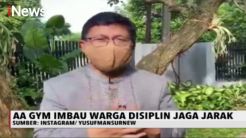 Aa Gym Imbau Warga Disiplin Gunakan Masker di Masa Pandemi Corona