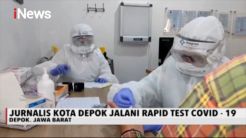 100 Jurnalis di Kota Depok Jalani Rapid Test COVID-19