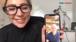 Lewat FaceTime, Lady Gaga Pastikan Donasi Corona Rp161 M dari Apple