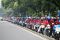 Ribuan buruh long march...
