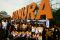 Giant letter sign Hanura...
