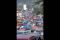 Macet pintu tol Merak